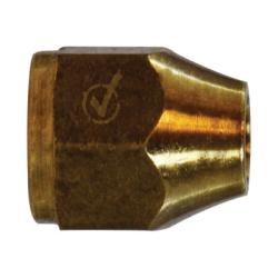 Lead Free Brass SAE 45 Degree Flare Short Rod Nut