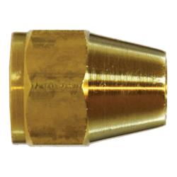 Brass SAE 45 Degree Flare Short Rod Nut
