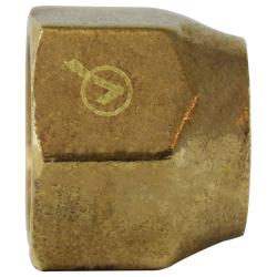 Lead Free Brass SAE 45 Degree Flare Short Forged Nut