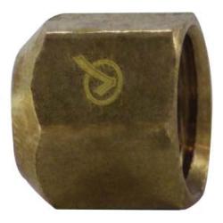 Lead Free Brass SAE 45 Degree Flare Cap