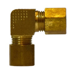 Barstock Brass Compression Union Elbow