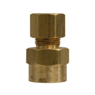 Brass Compression Female NPTF Adapter