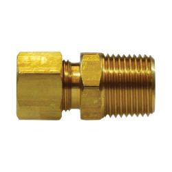 Brass Compression Male NPTF Adapter