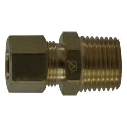 Lead Free Brass Compression Male NPTF Adapter