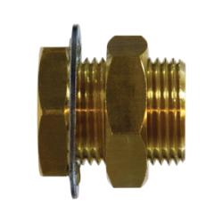 Brass Bulkhead Female NPTF X Female NPTF Long Anchor Connector