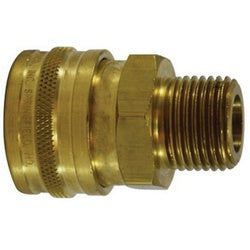 Brass Male NPT High Flow ST Series Coupler