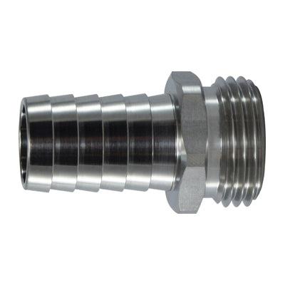 Stainless Steel Male End Only Garden Hose Adapter