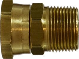 Brass Garden Hose Swivel Adapter - Fgh X Male Nptf