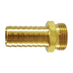 Brass Male NPSM Garden Hose Barb Long Shank Adapter