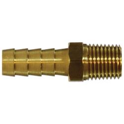 Brass Hose Barb Male NPTF Rigid Adapter