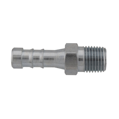 Plated Steel Hose Barb MNPT Rigid Male Adapter