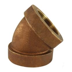 Bronze Extra Heavy 45 Degree Elbow