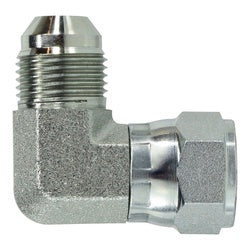 Steel MJIC X FJIC Swivel Nut 90 Degree Elbow