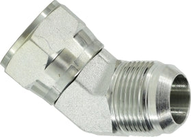 Steel Jic Swivel 45 Degree Elbow - Sae 070321