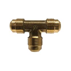 Lead Free Brass SAE 45 Degree Flare Union Tee