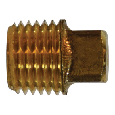 Lead Free Brass Square Head Solid Plug