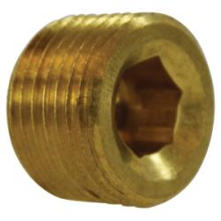 Lead Free Brass Countersunk Plug