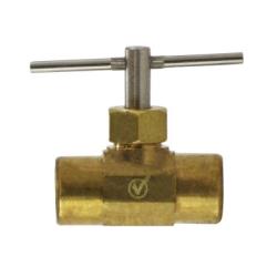 Lead Free Brass Female NPTF Needle Valve