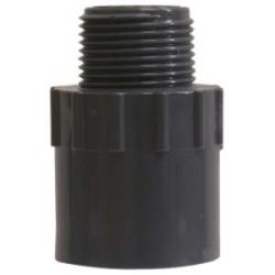 Schedule 80 PVC Male NPT X Female Socket Adapter