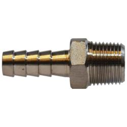 Stainless Steel Male Hose Barb Adapter - 316 SS