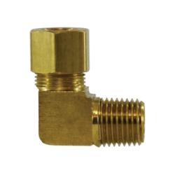 Brass Compression Male Elbow - BARSTOCK