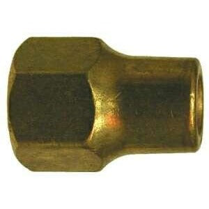 BRASS LONG FORGED NUT SAE# 010167 - UNF THREAD - Fast Fittings