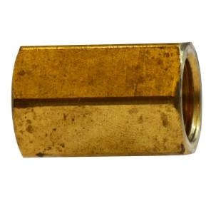 BRASS FEMALE 45 DEGREE FLARE UNION - Fast Fittings - 2