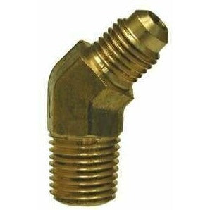 BRASS MALE 45 DEGREE ELBOW - Fast Fittings