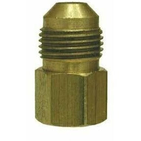 BRASS SAE FLARE REDUCER FITTING - SAE# 010105 - Fast Fittings
