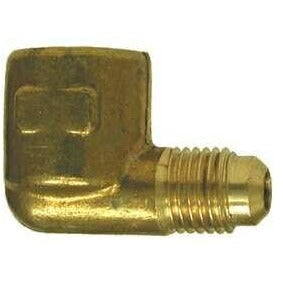 BRASS SAE FLARE 90 DEGREE STREET ELBOW - Fast Fittings