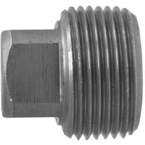 3000# STAINLESS STEEL SQUARE HEAD PLUG - Fast Fittings