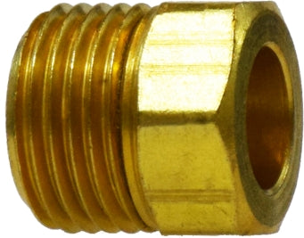 Inverted Flare Brass Nut - SAE 040110 