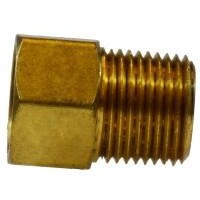 MALE NPTF BRASS INVERTED FLARE ADAPTER - Fast Fittings
