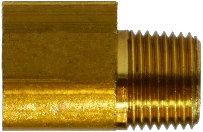 BRASS INVERTED FLARE 90 DEGREE ELBOW SAE# 040203 