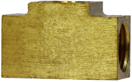 Female Inverted Flare Brass Union Tee