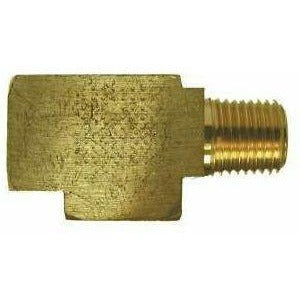 BRASS INVERTED FLARE MALE RUN TEE SAE#040424 - Fast Fittings