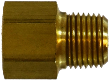 Brass Pipe Thread Adapter With 0.0625 Orifice Restriction Pipe Adapter