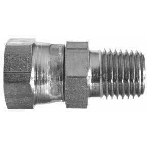 STEEL MALE PIPE SWIVEL HYDRAULIC ADAPTER - Fast Fittings