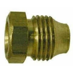 Nut Double Compression, Brass, 1/8 (5/16-24)
