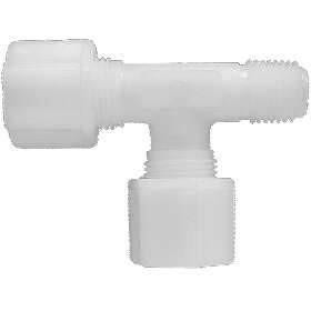 PLASTIC COMPRESSION MALE RUN TEE - Fast Fittings