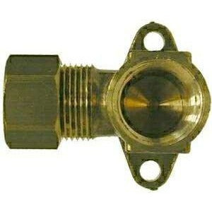 FORGED BRASS DROP EAR COMPRESSION ELBOW - Fast Fittings