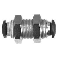 NICKEL PLATED BRASS UNION BULKHEAD - Fast Fittings