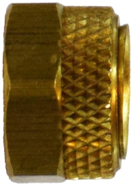 Brass Flareless Universal Nut & Brass Sleeve Assembly