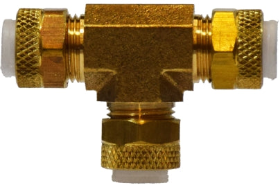 Brass Flareless Union Tee - FastFittings.com