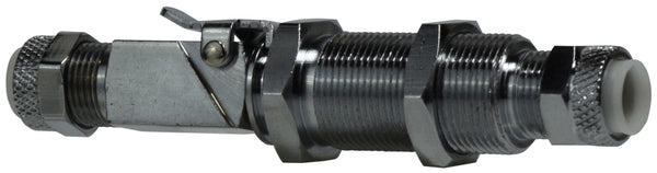 Brass Flareless Quick Connect - Tube To Tube - Double End Shut-Off