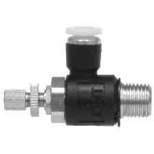 COMPOSITE BODY PUSH-IN RIGHT ANGLE FLOW CONTROL METER IN - Fast Fittings