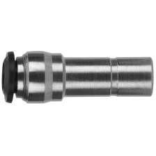 NICKEL PLATED BRASS PUSH-IN METRIC REDUCER - Fast Fittings
