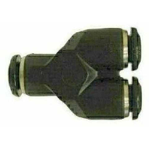 METRIC COMPOSITE BODY PUSH-IN UNION Y CONNECTOR - Fast Fittings