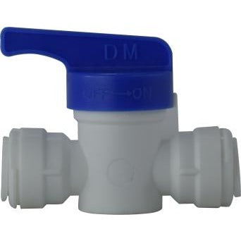 POLYPROPYLENE PUSH-IN SHUT OFF VALVE FOR POTABLE WATER
