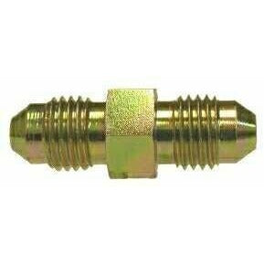 STEEL JIC TUBE UNION - 37 DEGREE MALE FLARE - Fast Fittings